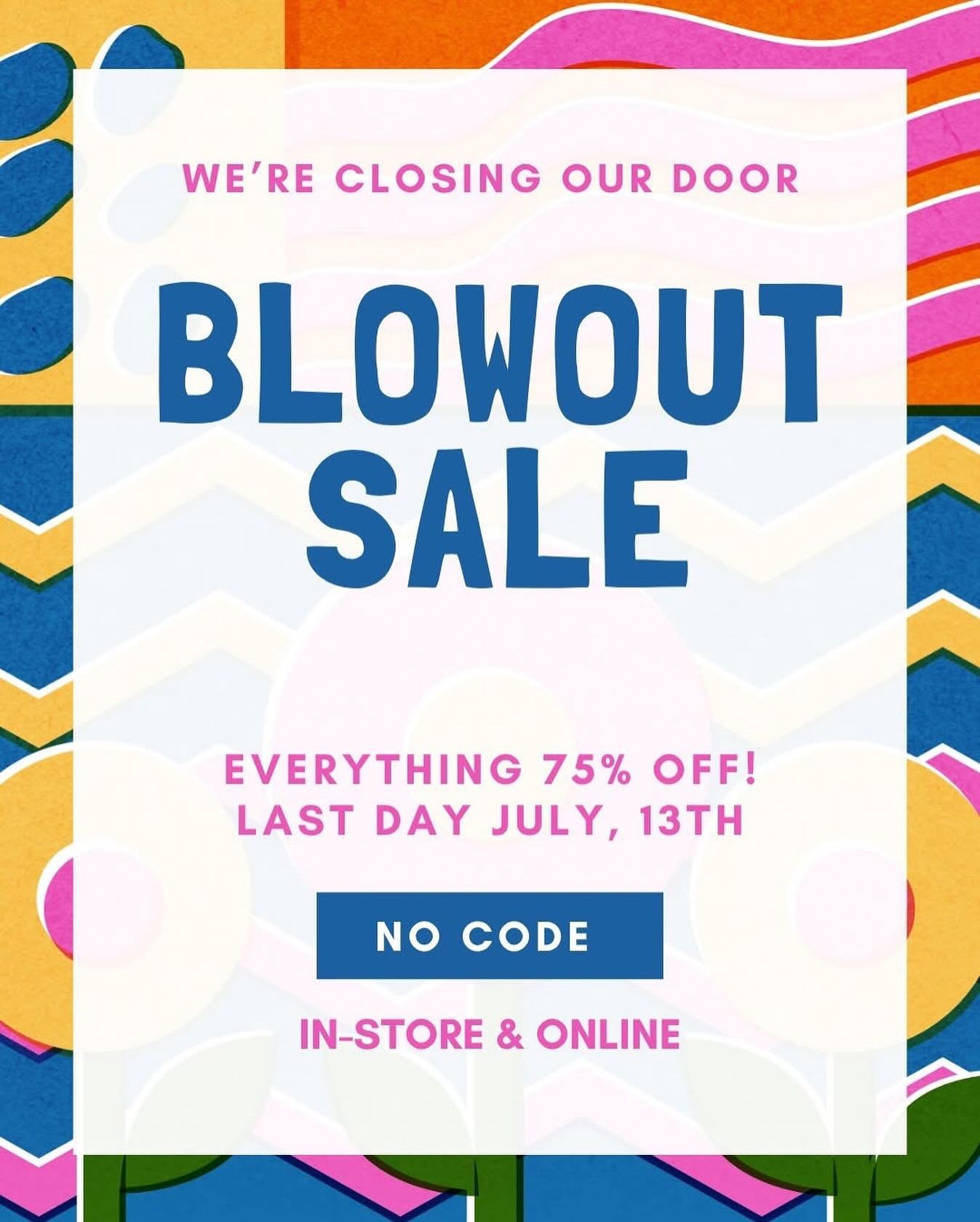 It's GoldenBug's LAST week! Come get the best deals. Everything is 75% off in-store and online! 5520 College Ave. www.goldenbugkids.com
No code necessary ✨🛒🌈
🐞💛
#oaklandsmallbiz #smallbizlife #eastbay #townbiz #oaklandca #shopsmall