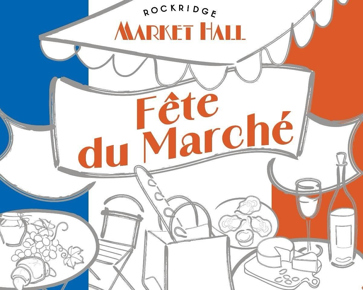 This Saturday—Rockridge Market Hall's Bastille Day Fête du Marché! Join for an afternoon celebrating French cuisine. - https://mailchi.mp/markethallfoods/this-saturdayour-bastille-day-fte-du-march-7-9-25 or @markethallfoods