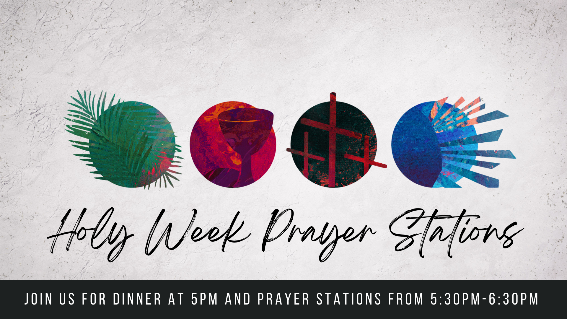 Holy Week Prayer Stations