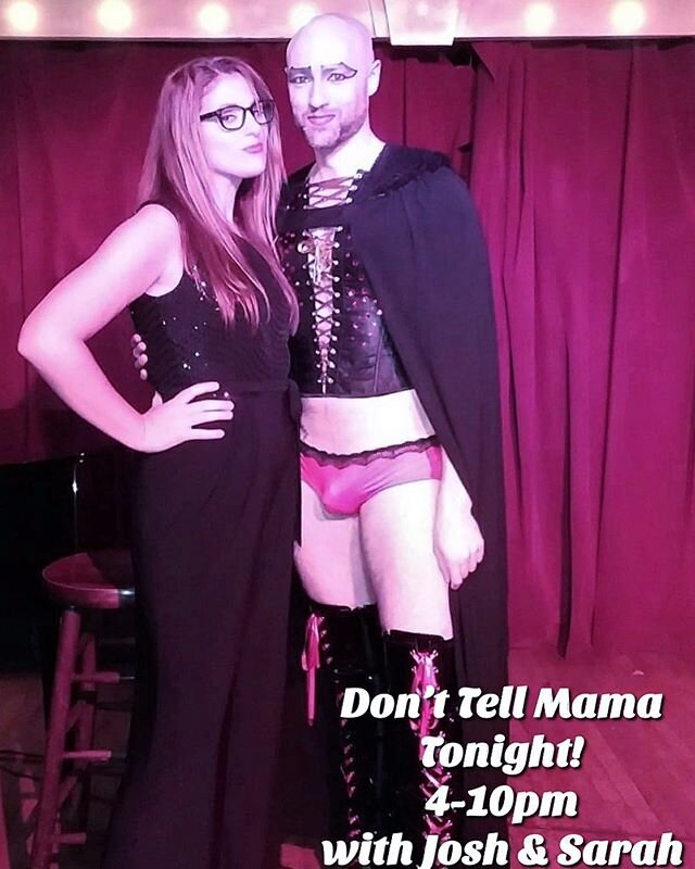 #tbt Come join us again tonight for some tunes, laughs and all sorts of shenans 🎹🤟🎶 @jojabennett @donttellmamanewyorkcity 
#pianobar #donttellmama #nyc #womeninmusic #gig #musician #musicislife #musicians #singer #singers #sassy #midtown #livemusi