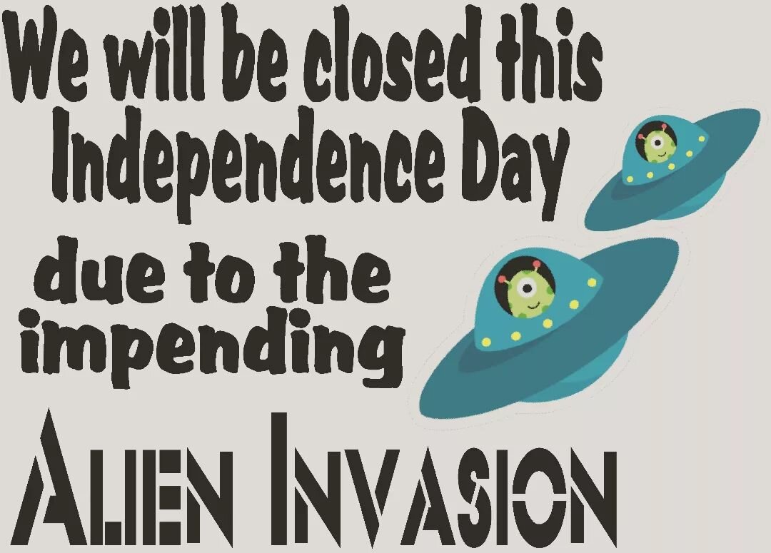 We will resume normal business hours Tuesday, 7/5; stay safe out there! 👽🛸

#studio71nc #customframing #popculture #independenceday #scifi #aliens #hillsboroughnc #durhamnc #chapelhillnc #carrboronc #raleighnc #smallbusiness #supportsmallbusiness #