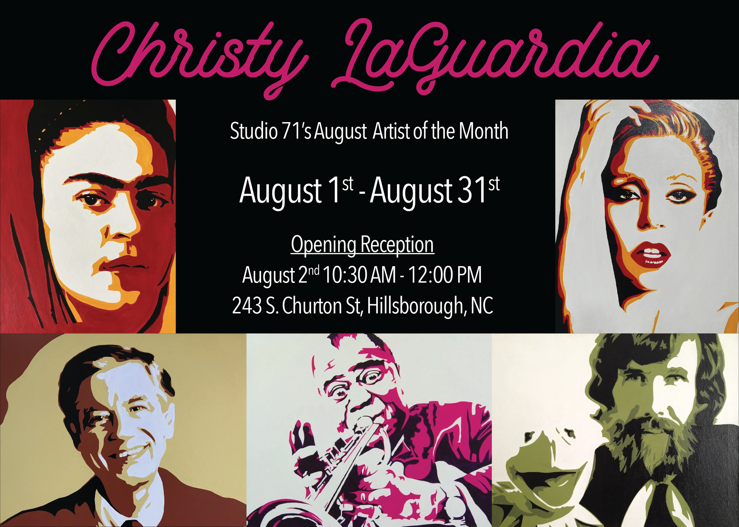 Gallery Reception - August AOTM