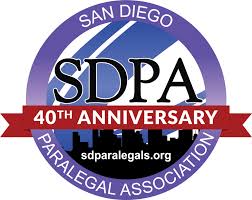 San Diego Paralegal Association Logo