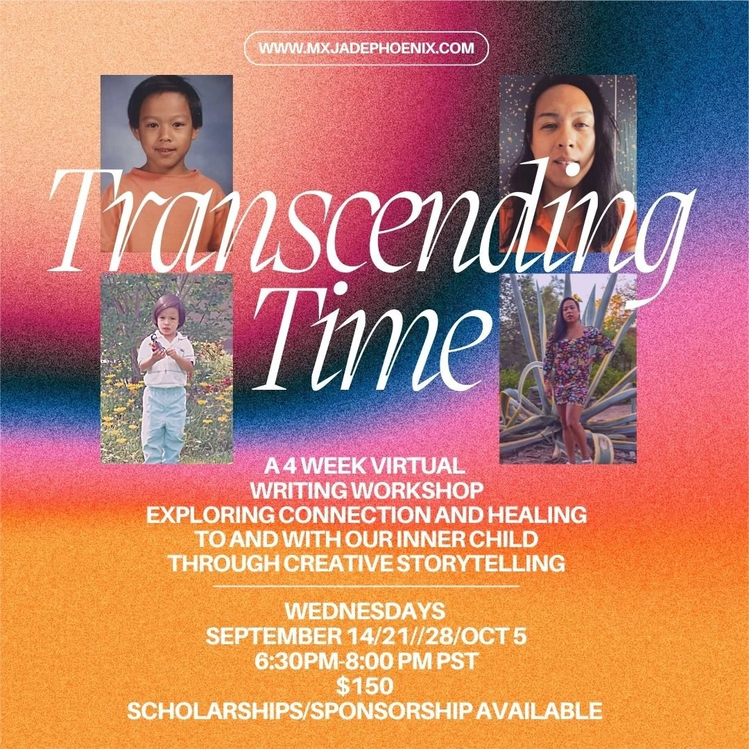 "Transcending Time" A 4 week virtual writing workshop