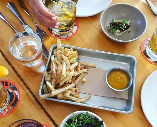 The brine-pickled french fries, now a signature. Photo: Instagram