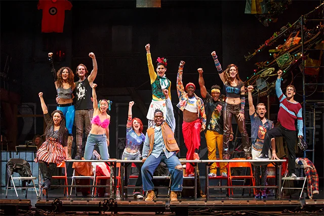 The 20th anniversary touring company of Rent. Photo: Carol Rosegg