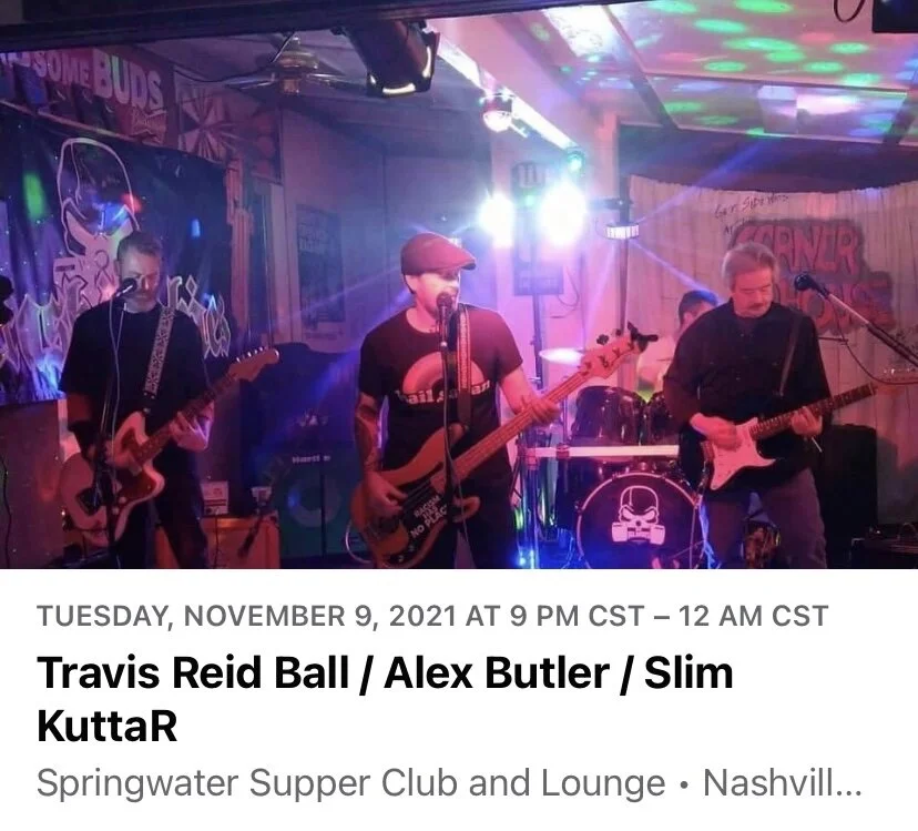  A Great Night of Music Featuring Travis Reid Ball / Alex Butler / Slim KuttaR  