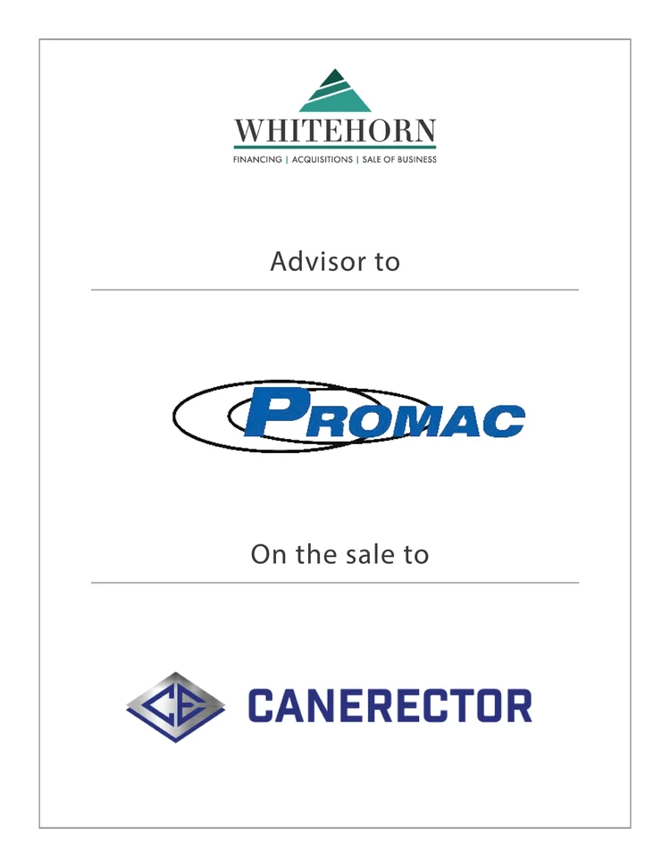 Sale of Promac Industries