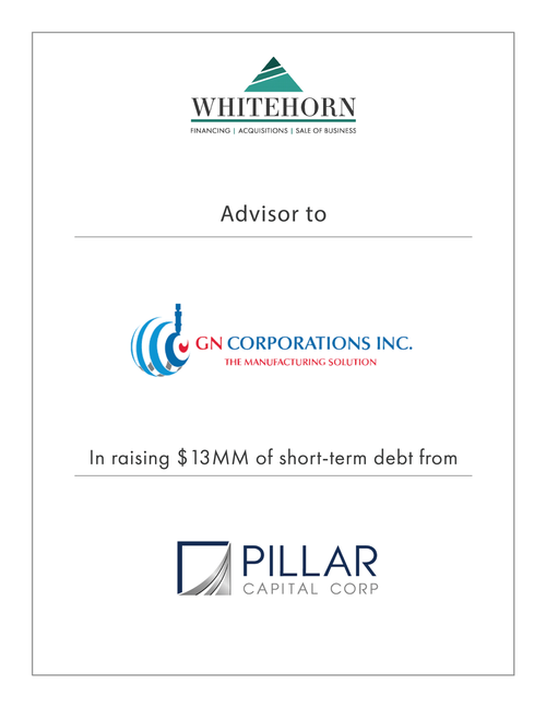 Debt Refinancing & Growth Financing for GN Corporation