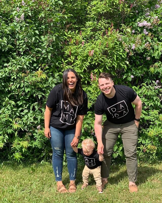 &amp; if you thought I wouldn&rsquo;t get the family matching shirts for Father&rsquo;s Day, you...are sorely mistaken 😏😎