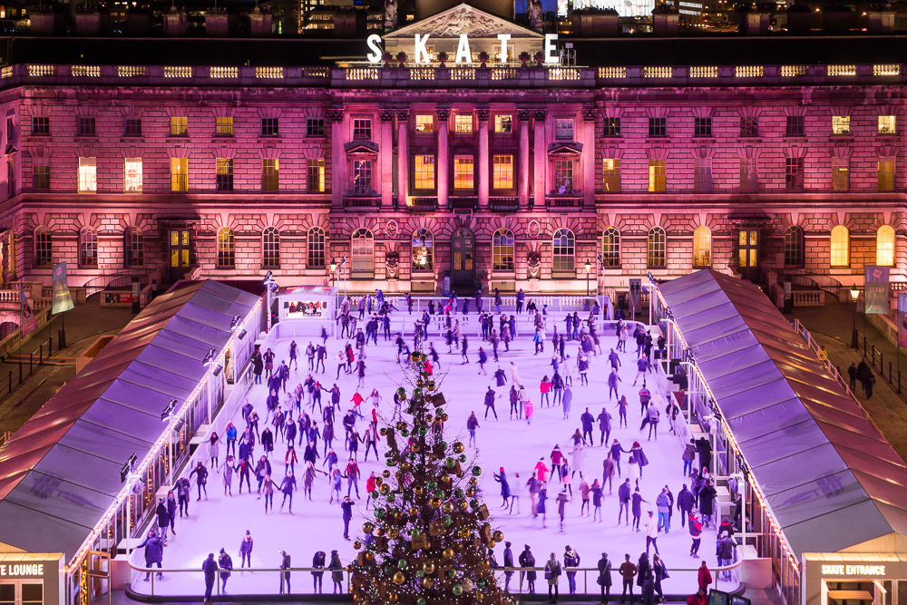 Skate at Somerset House with Fortnum & Mason © David Jensen