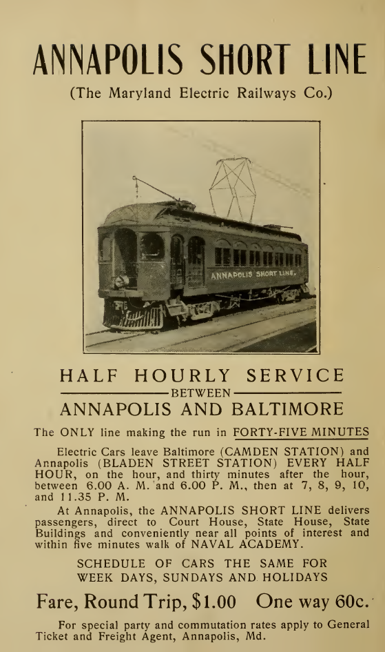 Washington Baltimore & Annapolis Electric Railroad > Maryland stock certificate 
