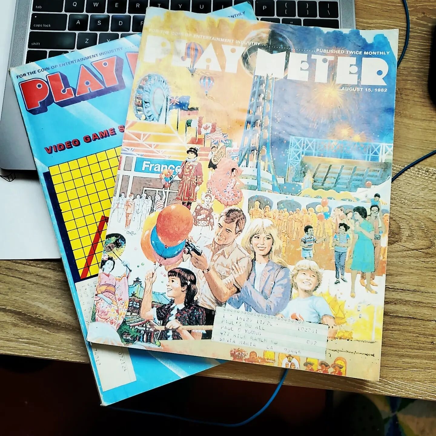 New Play Meters arrived today. One exploring the &quot;State of the Industry,&quot; and the other having some essential reading about the 1982 &quot;World's Fair&quot; in Knoxville, TN. Feel free to contact us at our website criticalplay.org or DM us