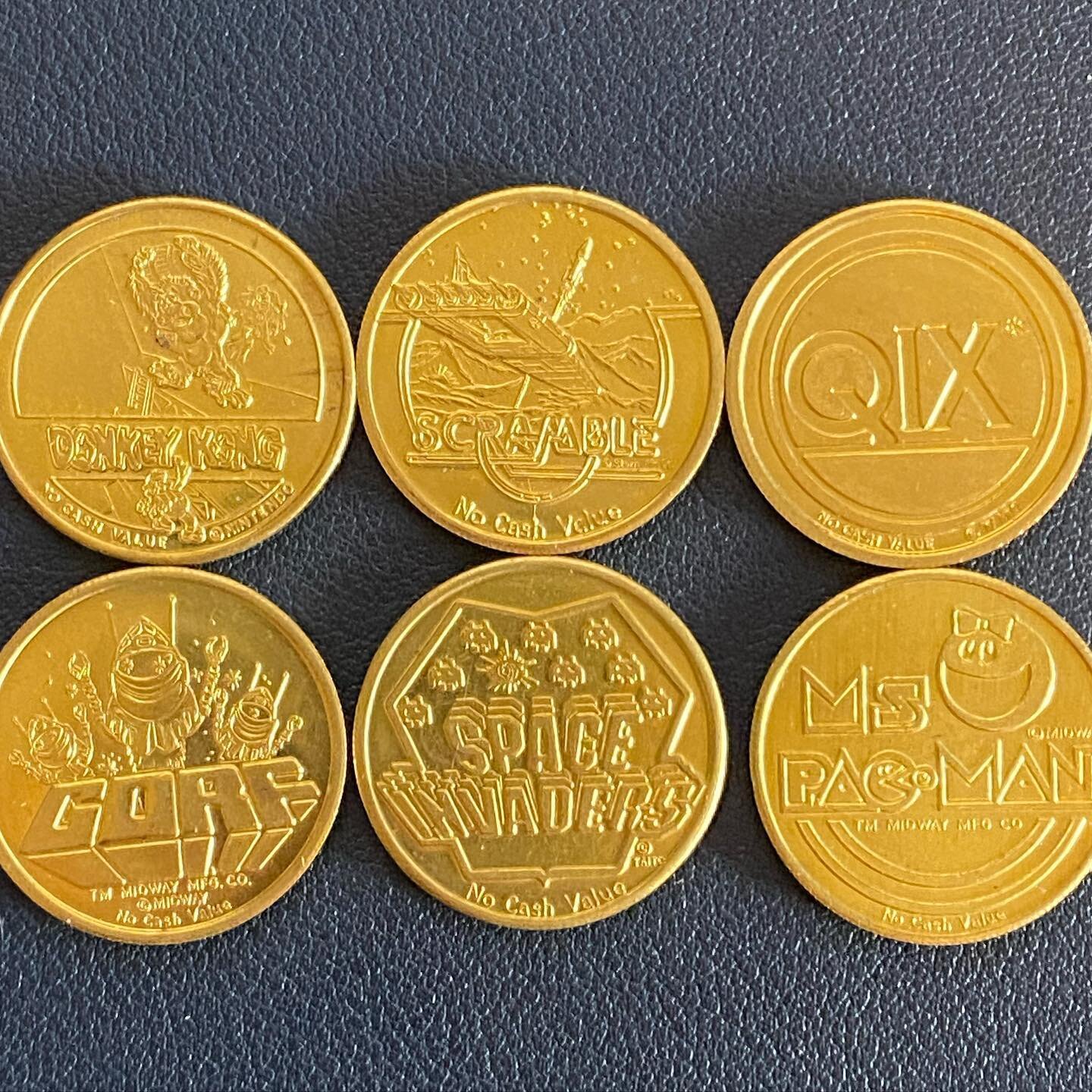 One of the more interesting game related items we&rsquo;ve recently acquired. Arcade tokens from the 1982 World&rsquo;s Fair and Energy Exposition in Knoxville Tennessee. The Video Expo, from what we can find, was the first video game arcade space at