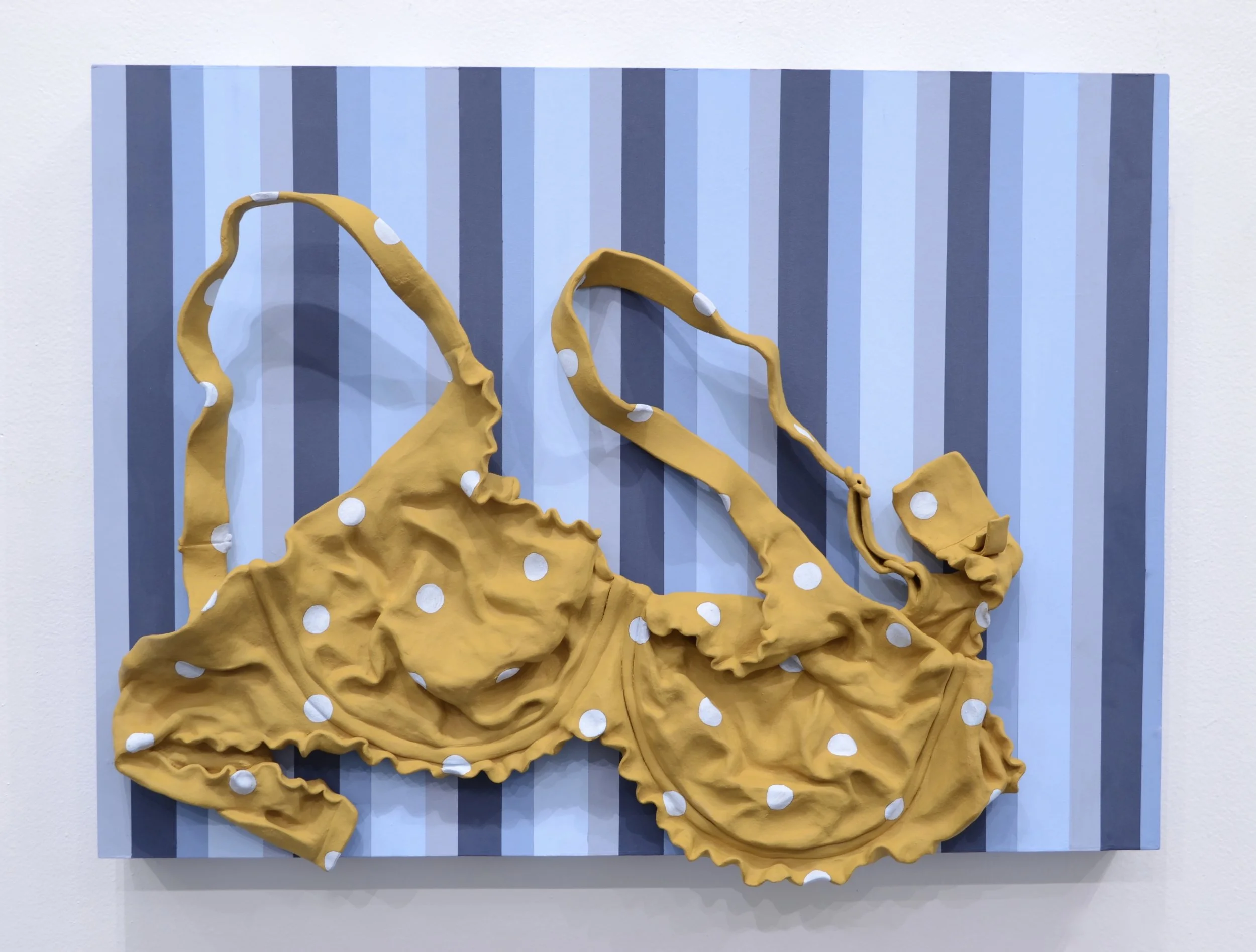 Boob Jailhouse Blues, Cone 04 earthenware, latex paint, 2017