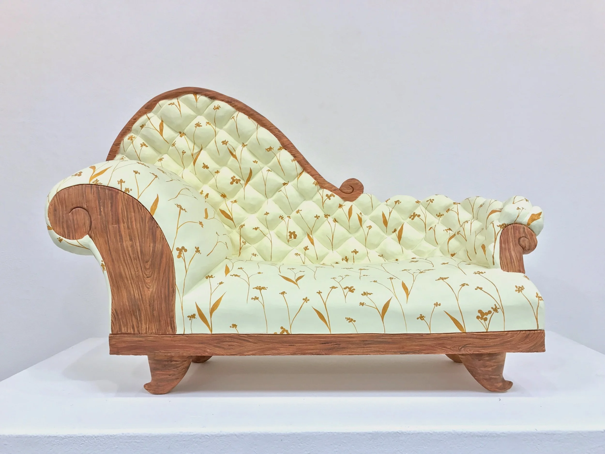   Butter Makes it Better! &nbsp;Cone 04 stoneware, latex &amp; oil paint, 2016 