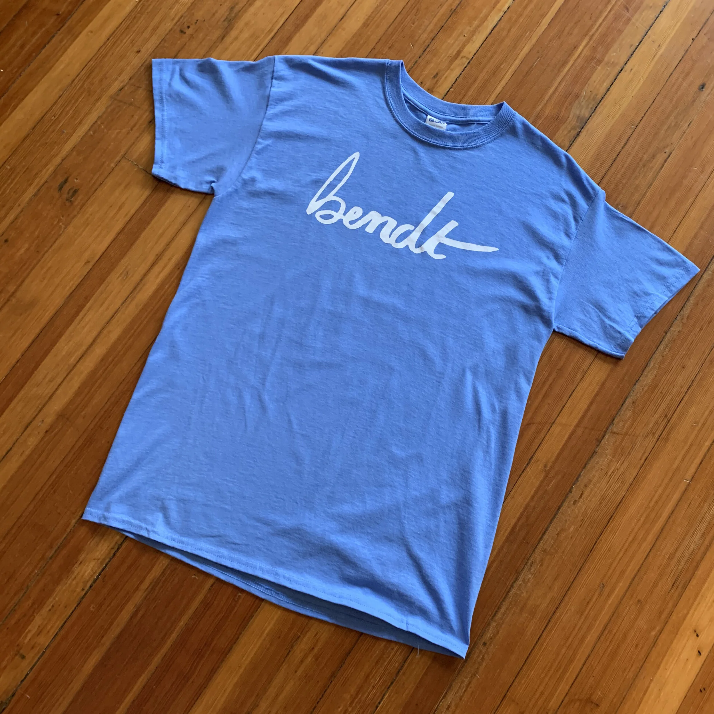 Carolina Blue Tee Shirt with White Logo 
