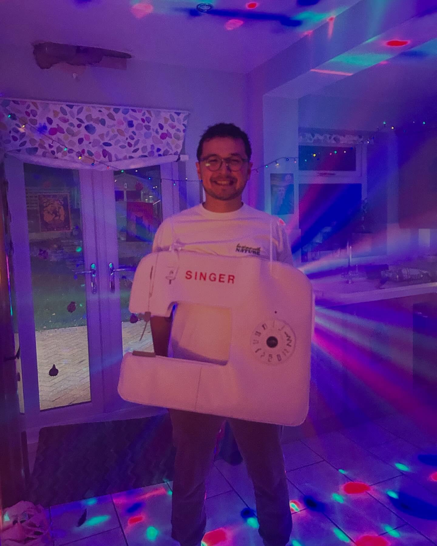 Happy Halloween 🎃

Last night, I truly became: Stitched by Alan 🪡🧵