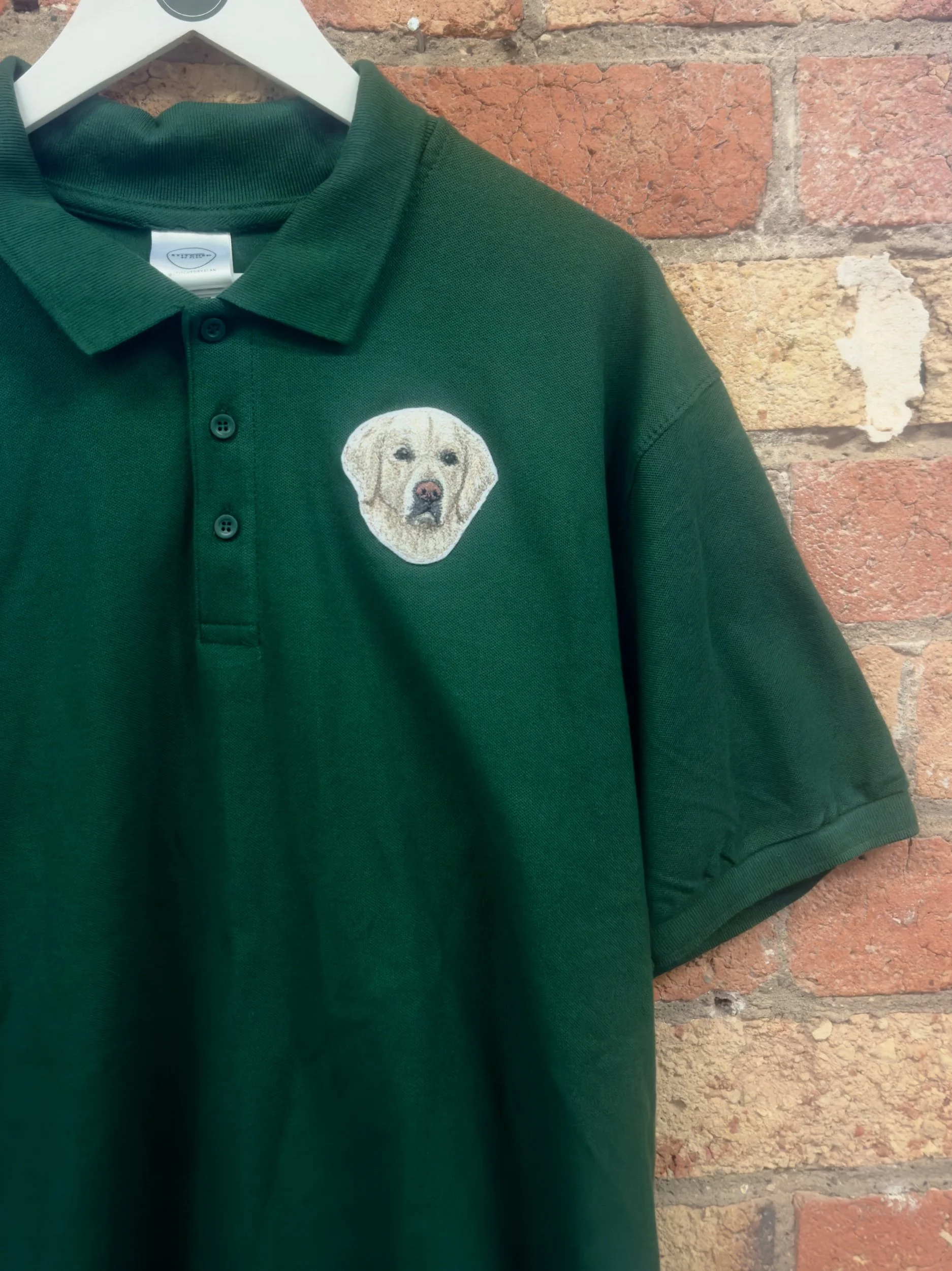 NEW! Custom Embroidered Pet Polo Shirt