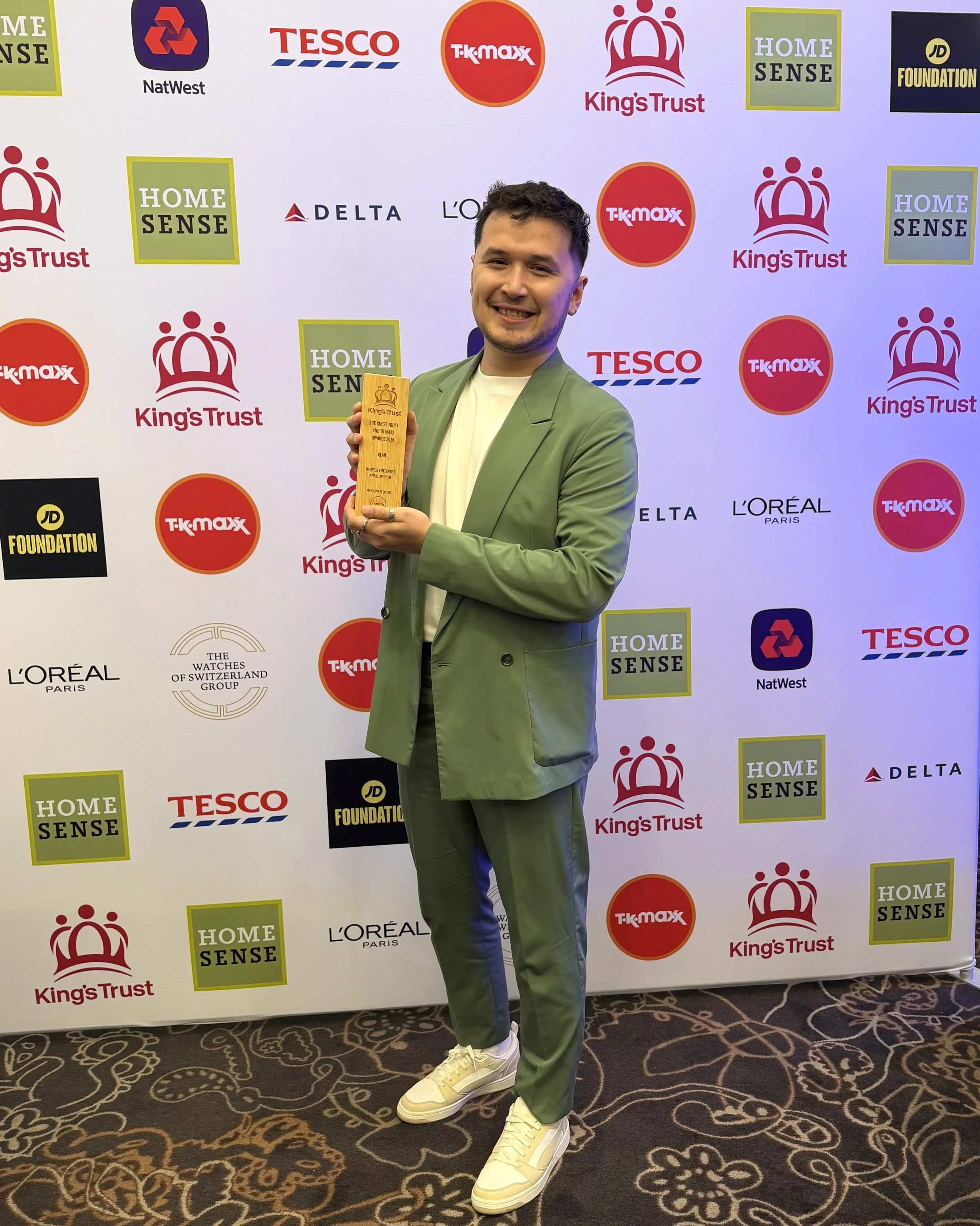 Alan Goodwin - Enterprise - King's Trust Awards 2026 — Stitched by Alan
