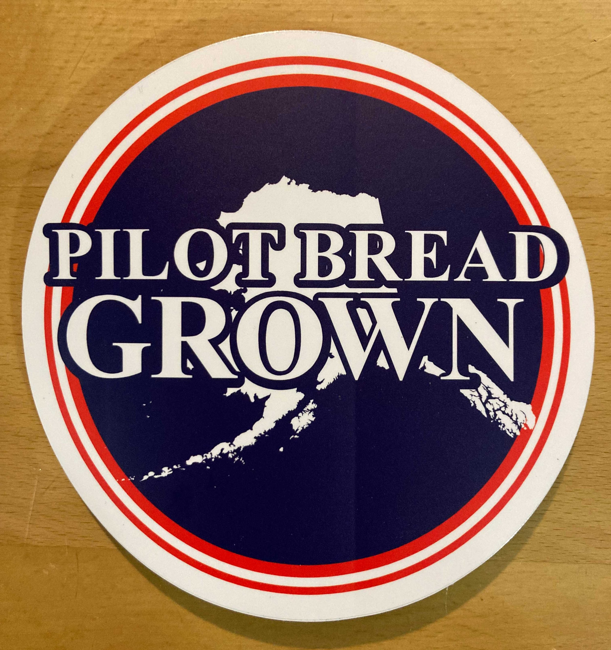 Pilot Bread Grown Sticker
