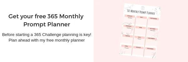 Get your free 365 Monthly Prompt Planner