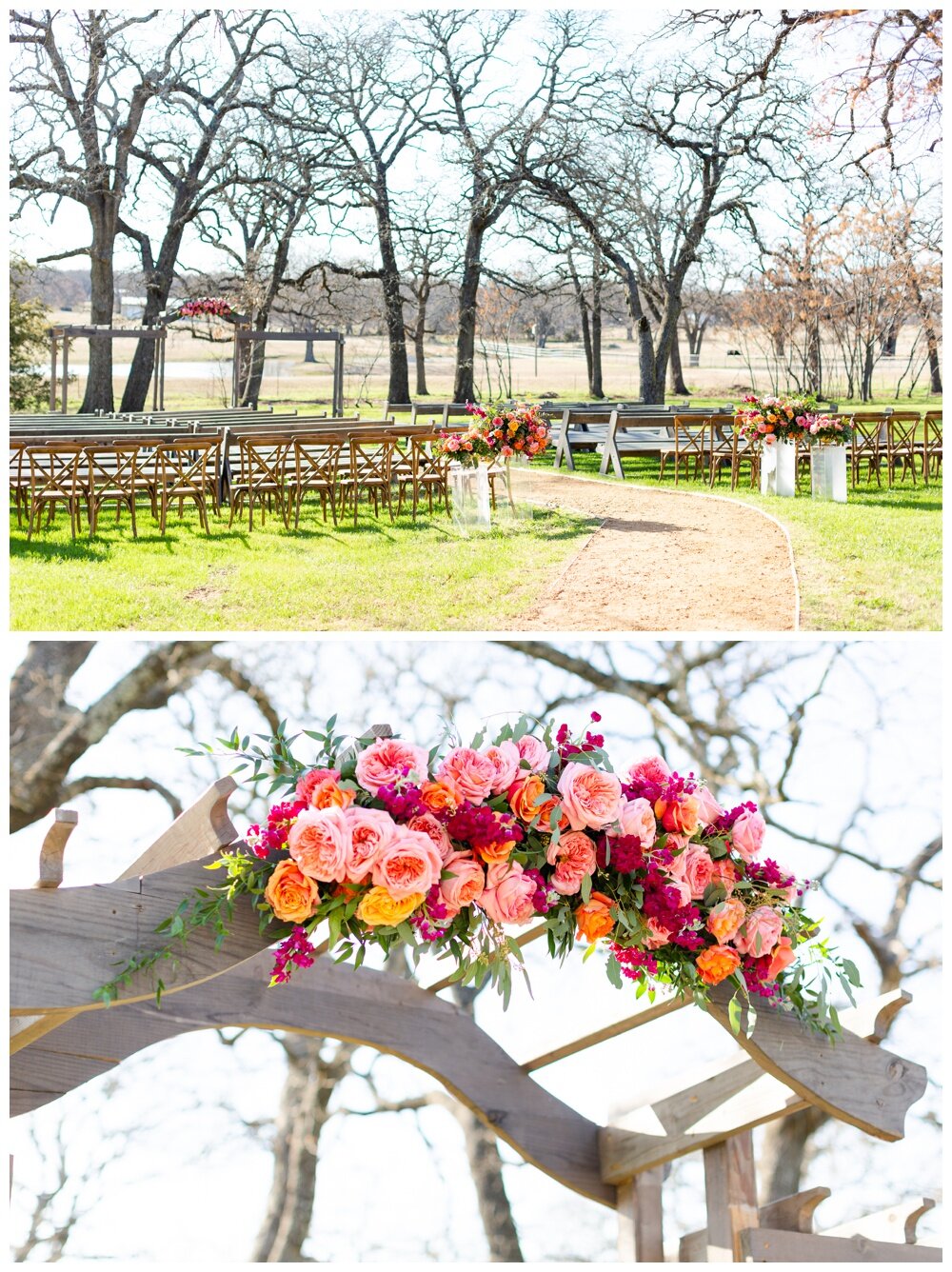 Bright Orange and Pink Wedding, Oak and Ivy Venue, Haute Floral 11.jpg