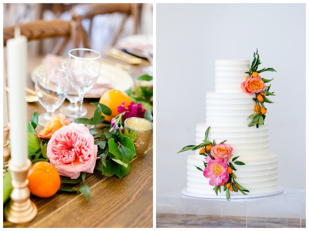 Bright Orange and Pink Wedding, Oak and Ivy Venue, Haute Floral 17.jpg