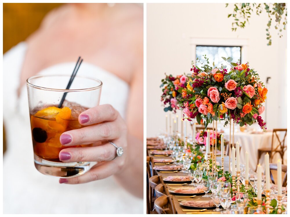 Bright Orange and Pink Wedding, Oak and Ivy Venue, Haute Floral 30.jpg