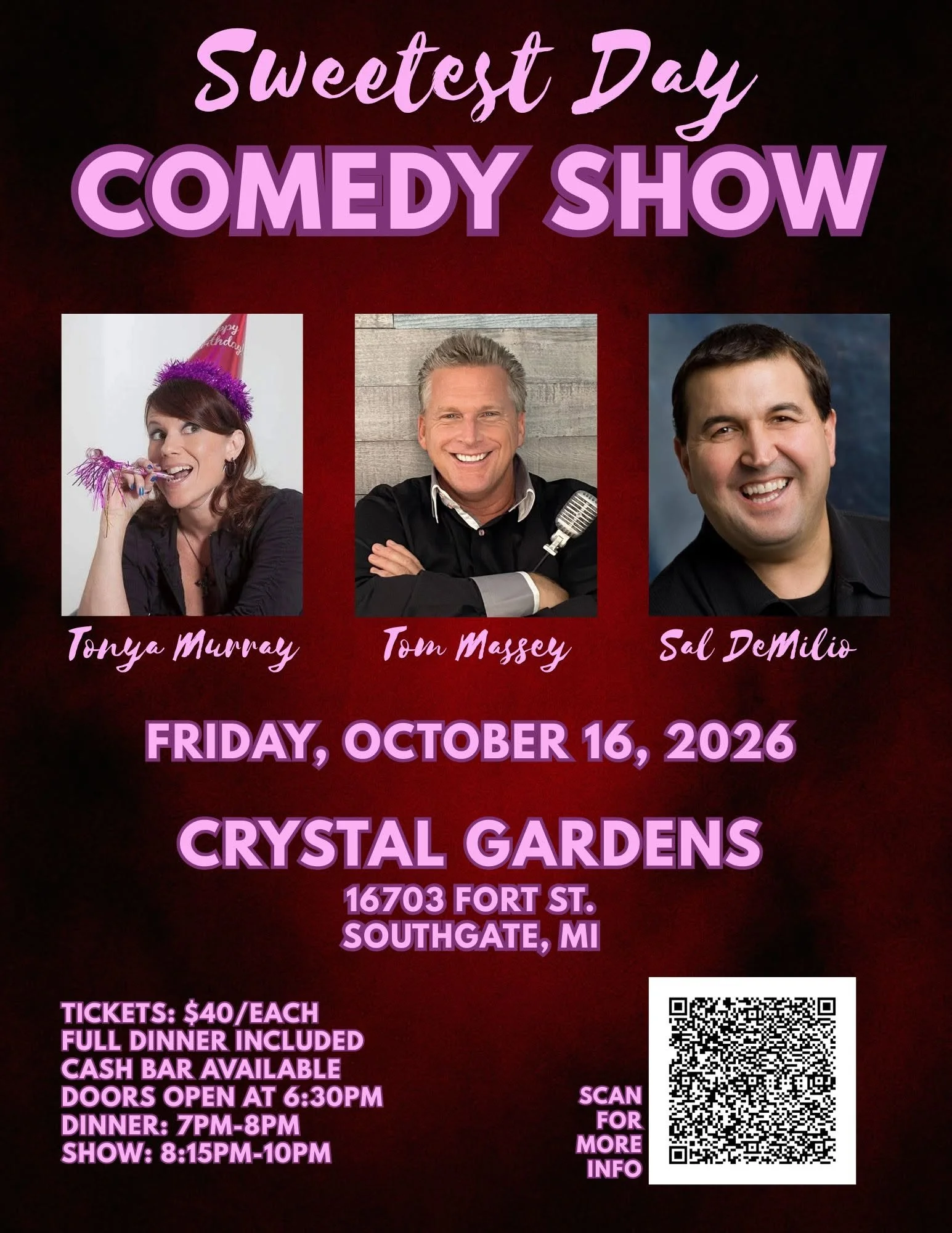 Sweetest Day Comedy Show