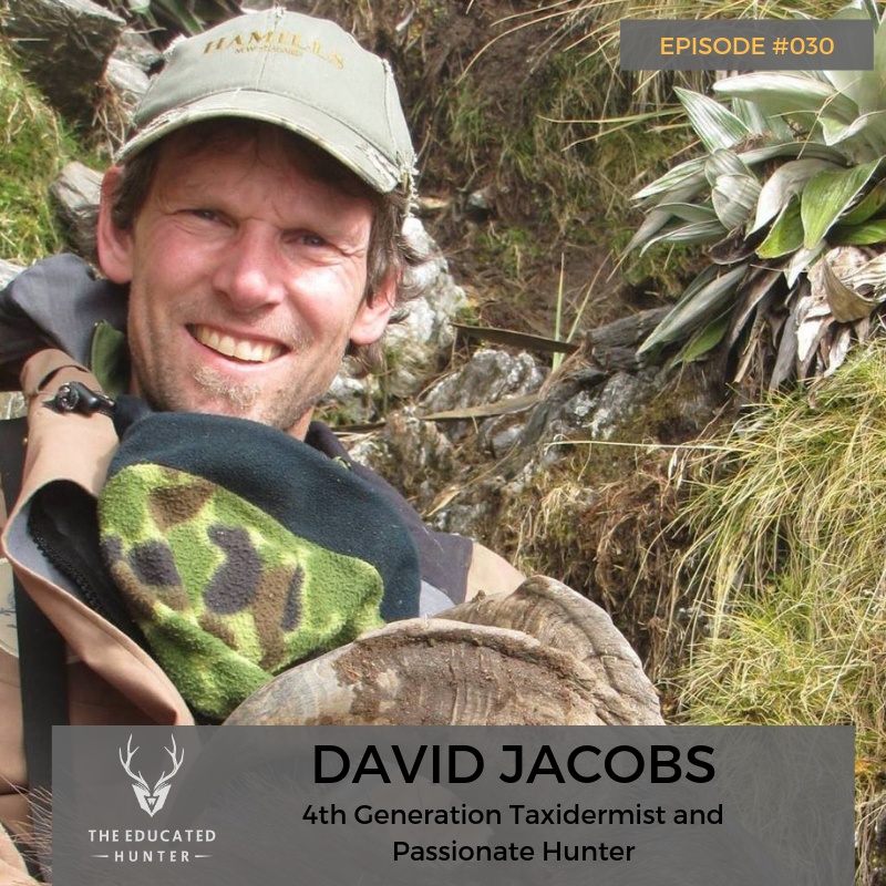 David Jacobs - 4th Generation Taxidermist and Passionate Hunter