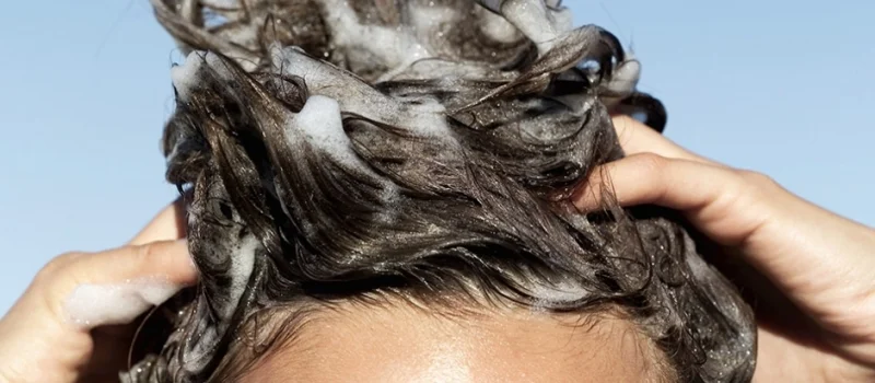 Washing Shampoo conditioner hair brush hair stylist asheville nc