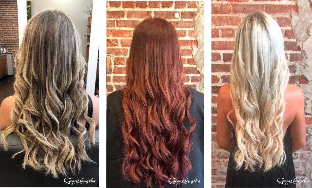 Great Lengths Hair Extensions | Hand-Tied, Keratin Bond & Tape-Ins |  Asheville NC — Hair Salon, Color, Keratin Extensions | Hillary Loves Hair |  Asheville NC