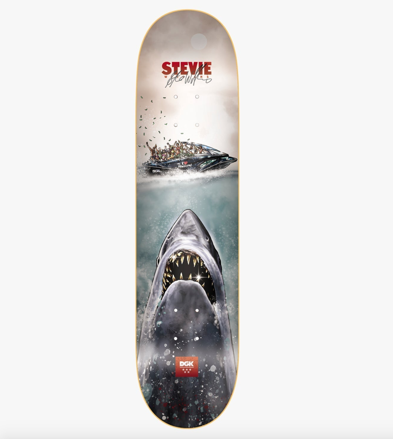 DGK Stevie Williams Predator Deck — Solstice Skateboarding