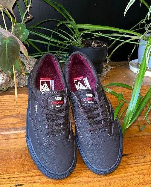 Vans Skate Curren Caples Dark Brown Black — Solstice