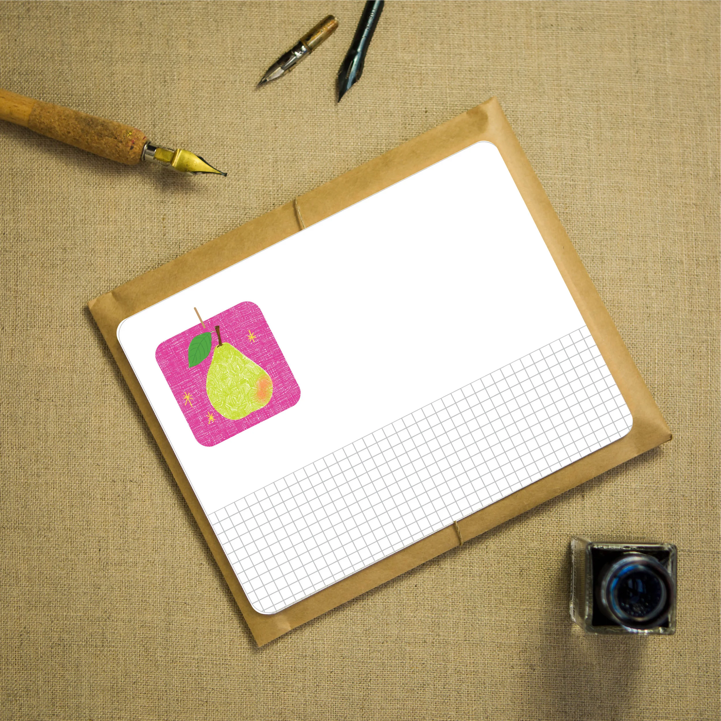 pear notecards