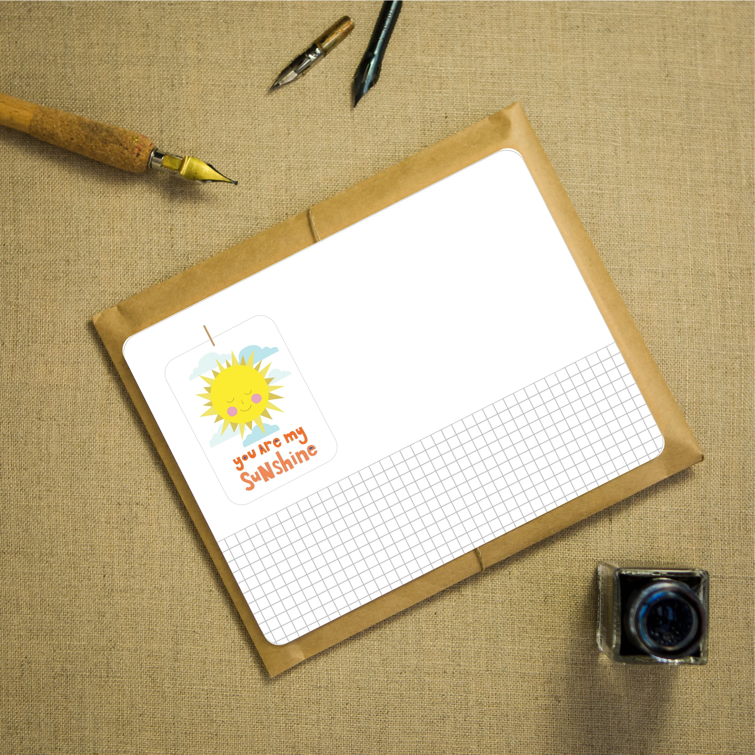 you are my sunshine notecards