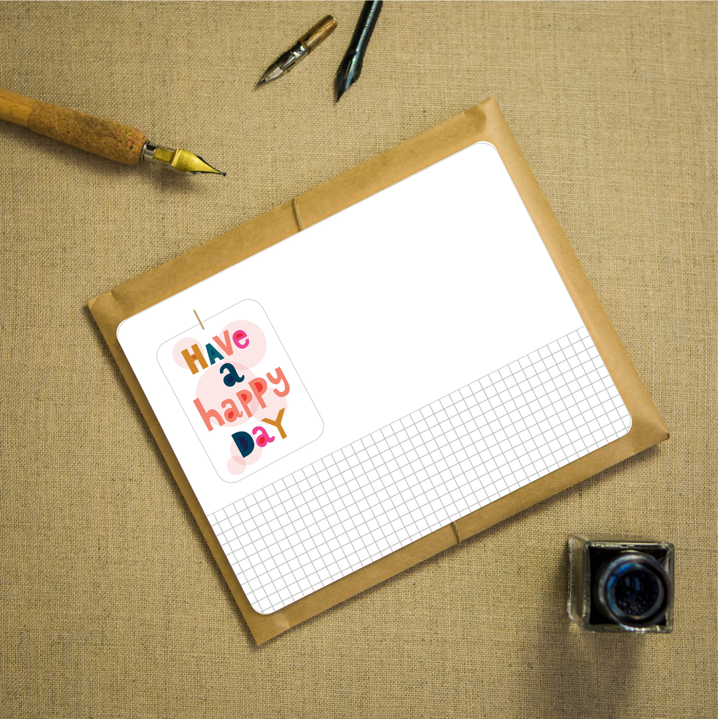have a happy day notecards