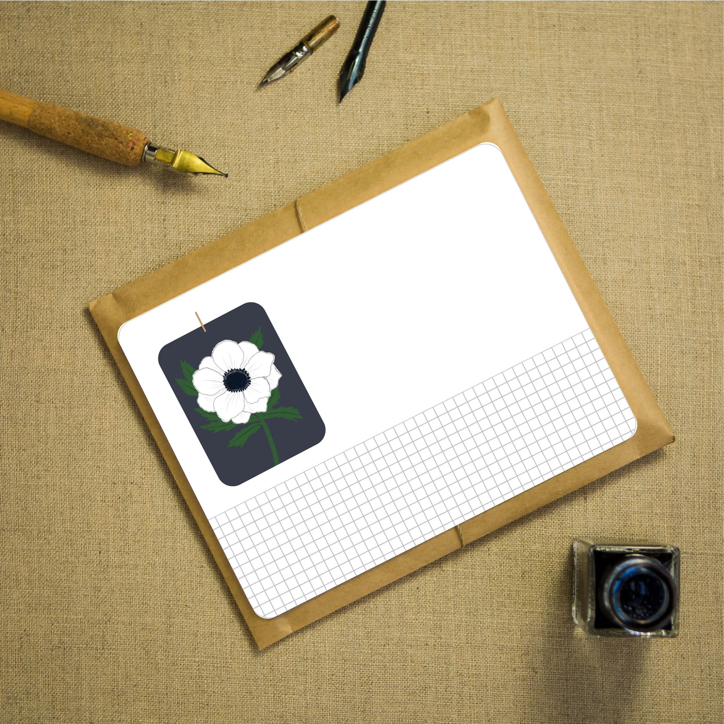 anemone notecards