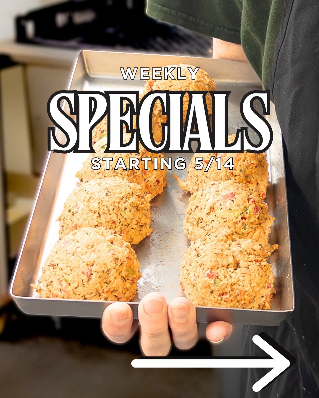 - STEVE'S WEEKLY SPECIALS - STARTING MAY 14TH

MEAT DEPARTMENT:
Split Baby Back Ribs $3.99lb
Chicken Tenders Family Pack $3.29lb
Tri-Tips $7.99lb
Crab Cakes  Buy one get 1 free

#SeeYouAtSteves #groceryspecials #LocalGrocer #sale #southerngroceries