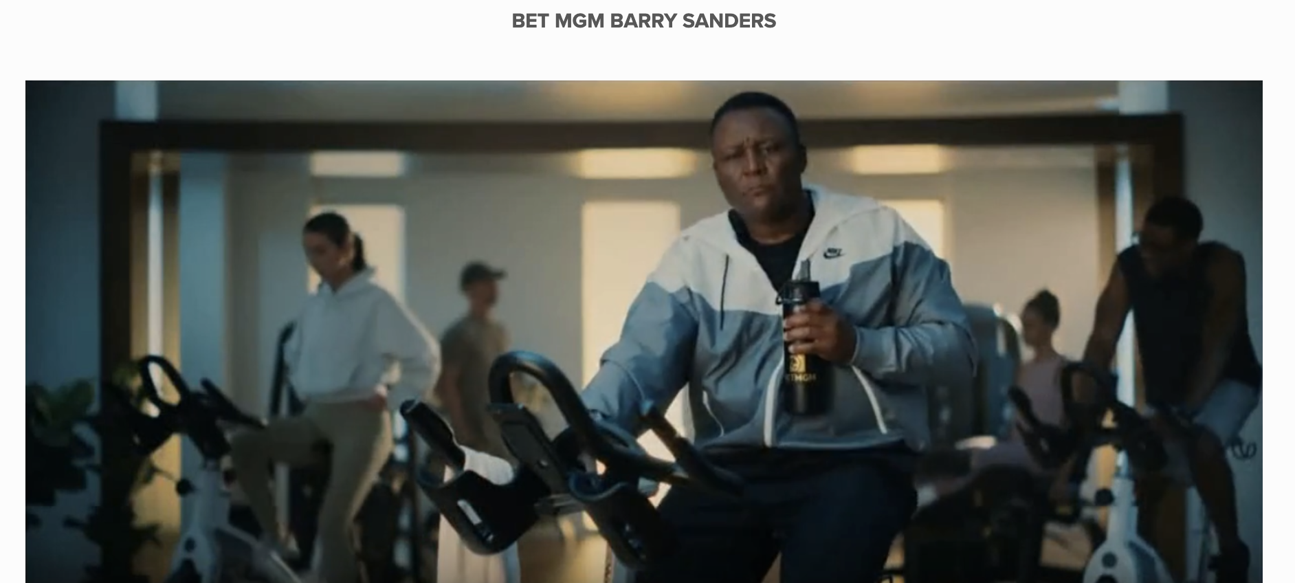 BET MGM Barry Sanders
