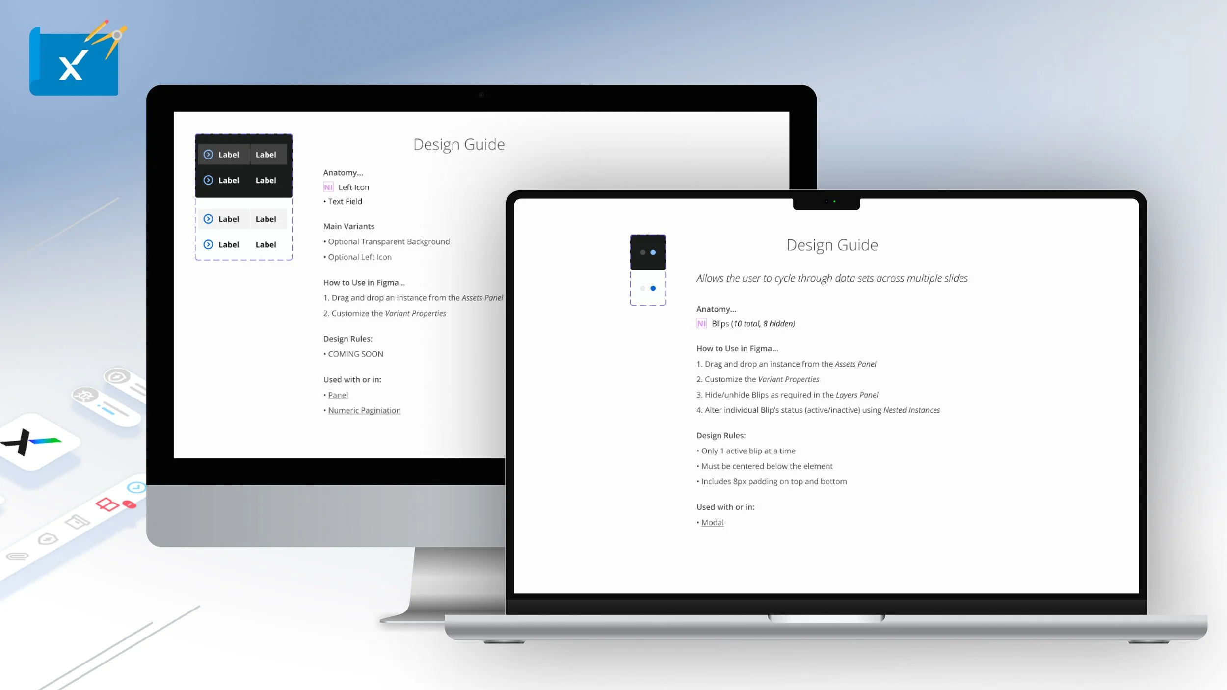 Blip Pagination and Label
