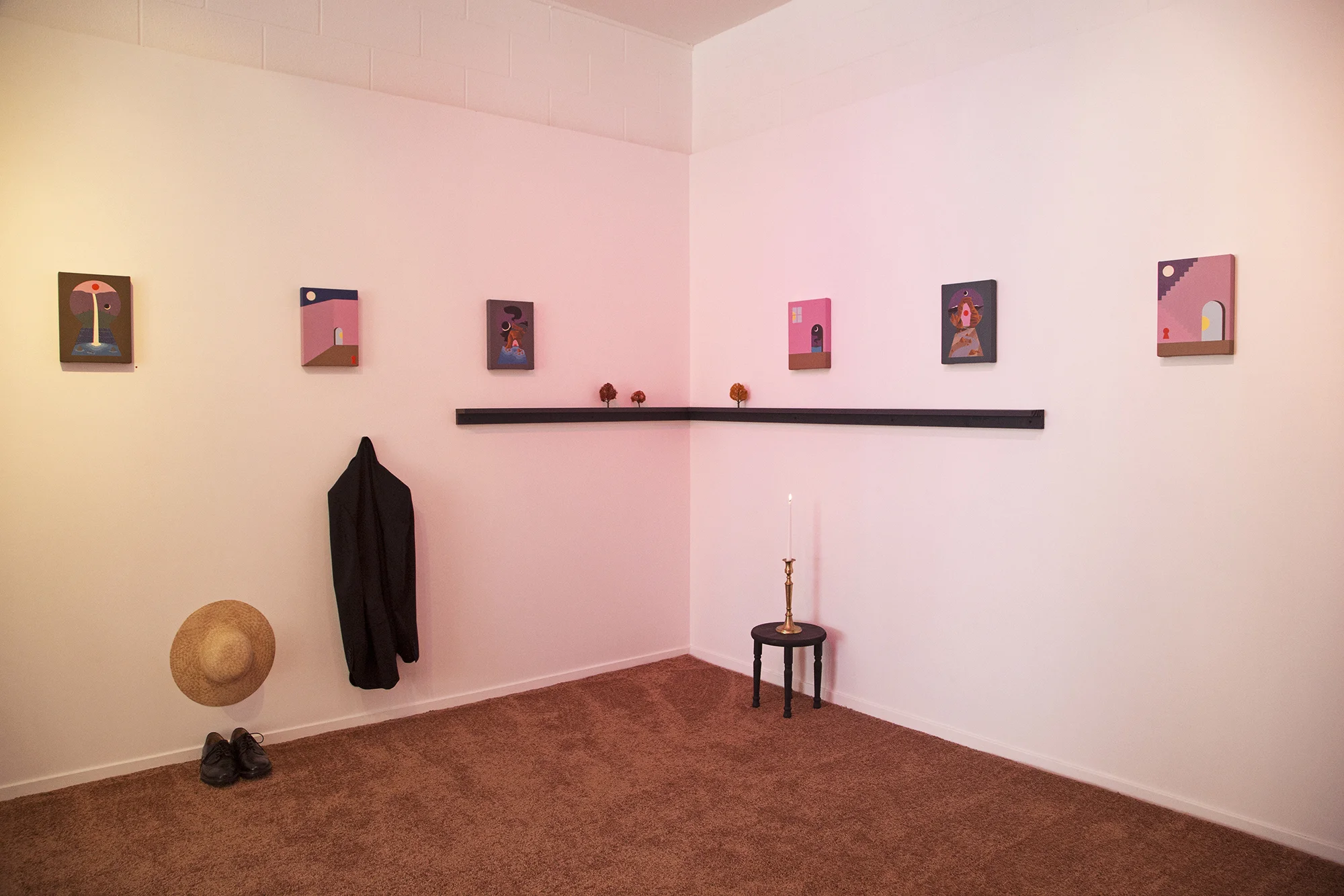 Greg Ito installation at Public Land in Sacramento