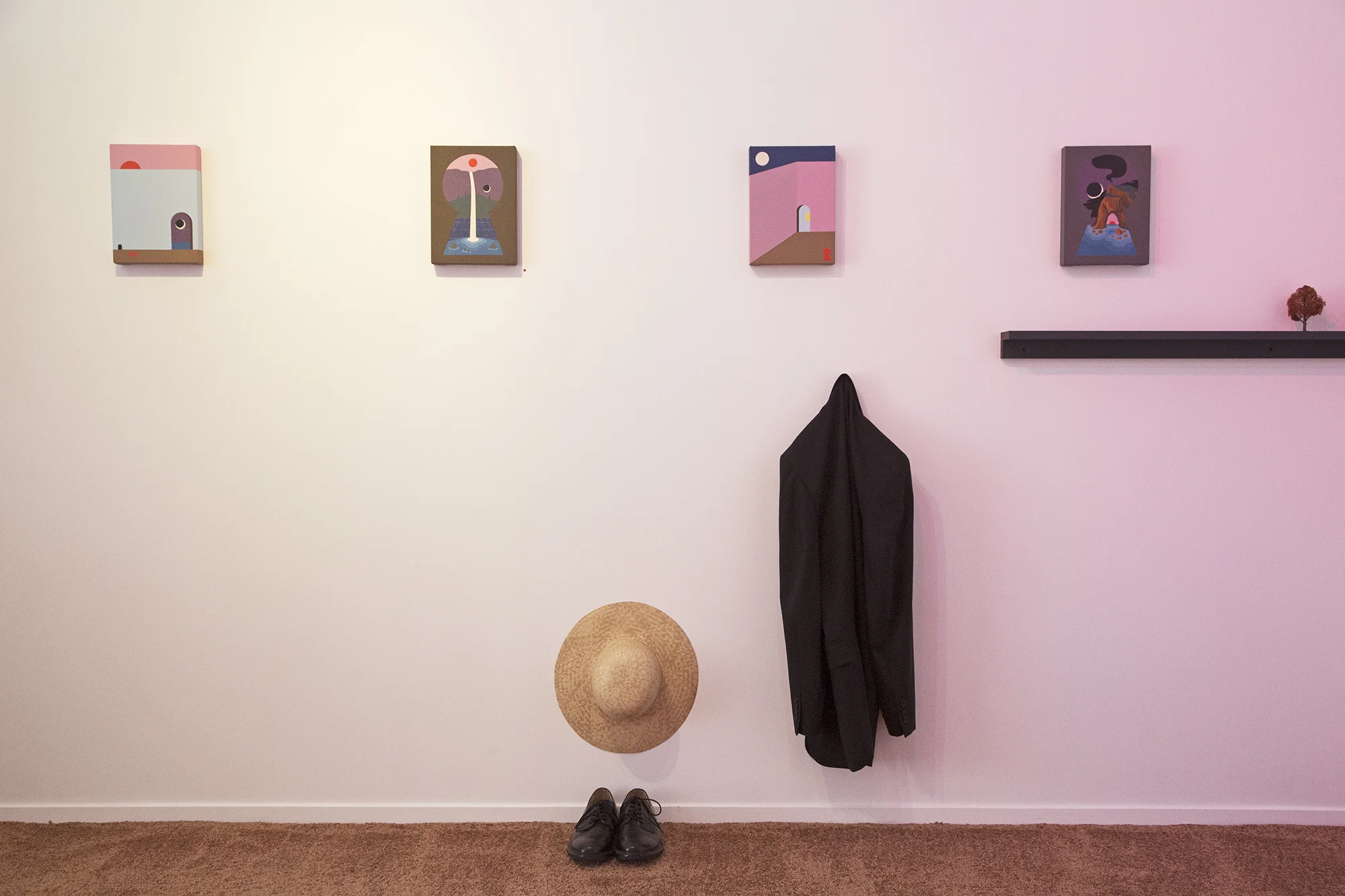 Greg Ito art exhibition at Public Land art gallery in Sacramento
