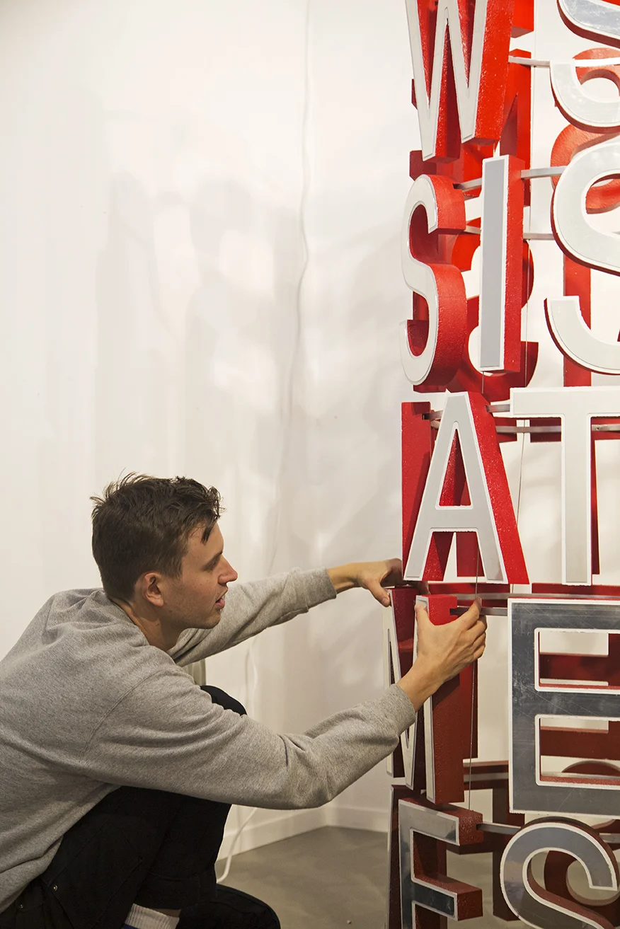 Toronto artist Trevor Wheatley