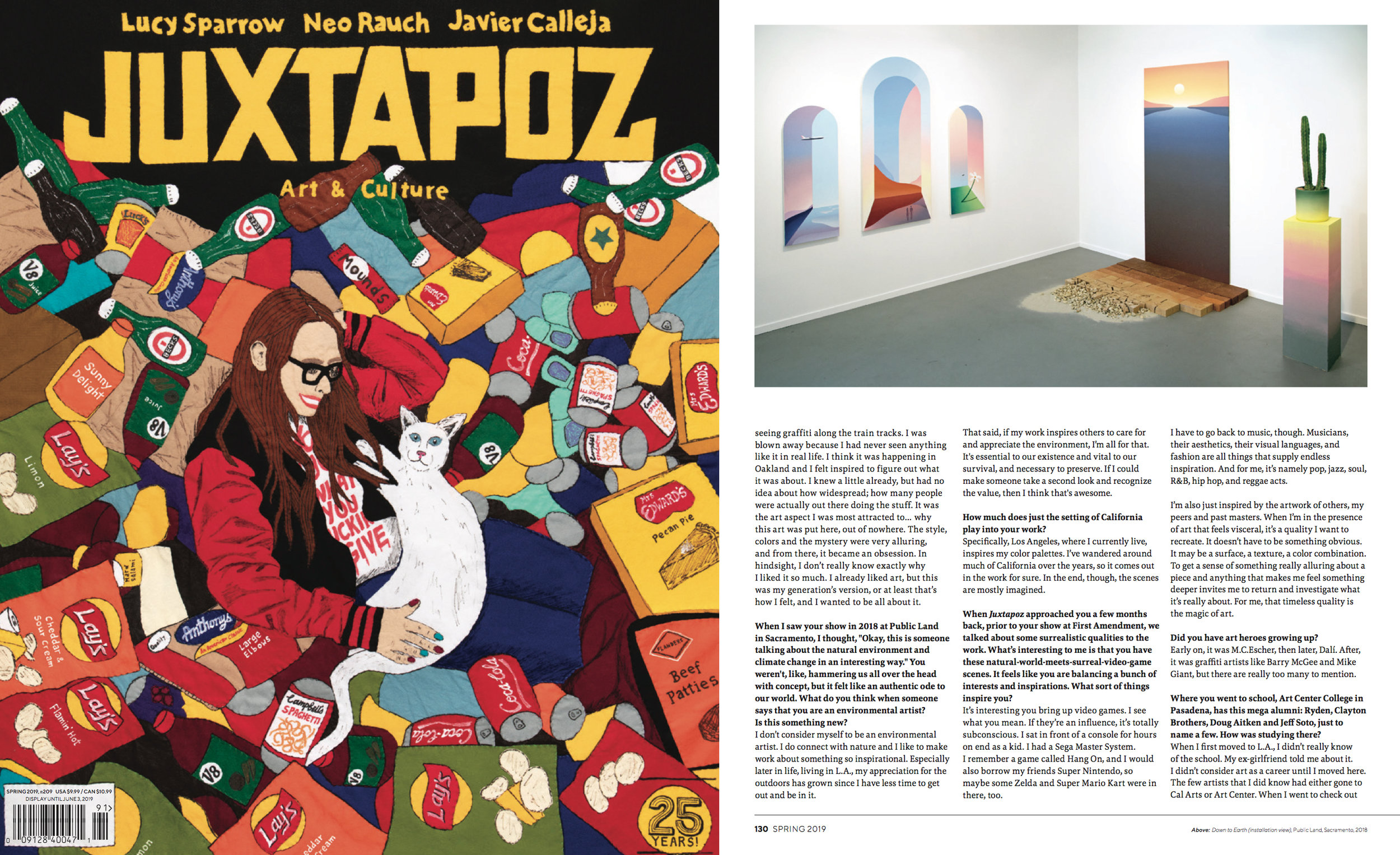 Juxtapoz Magazine Feature - Public Land Juxtapoz Magazine Feature - Public Land