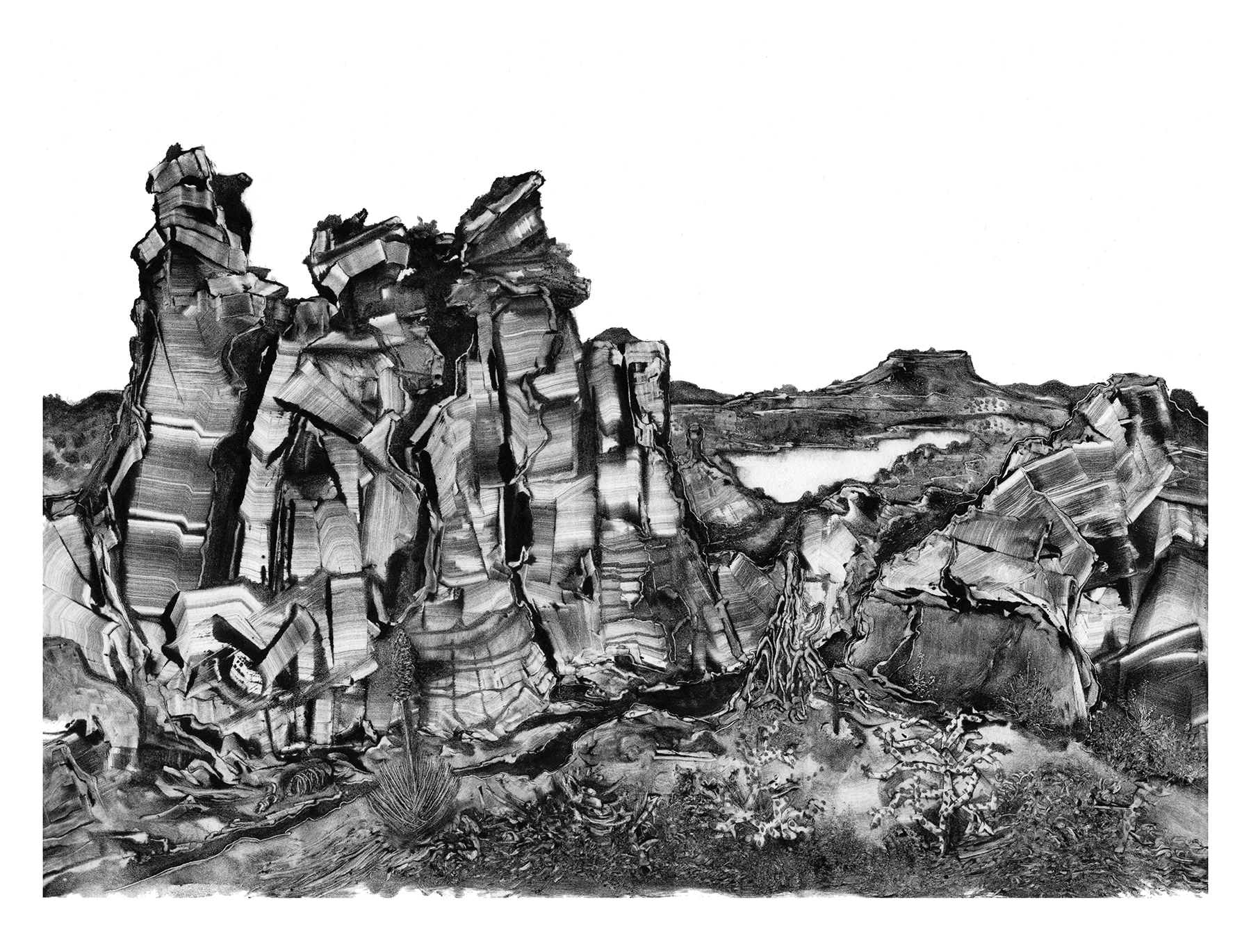 New Mexico landscape by artist Grady Gordon