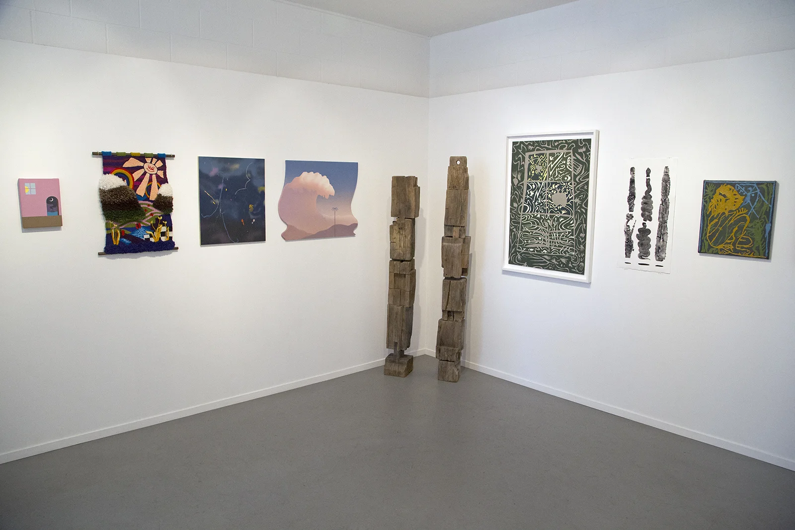 Climate Therapy group exhibition at Public Land Gallery