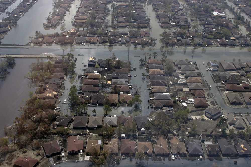 Hurricane Katrina flooding