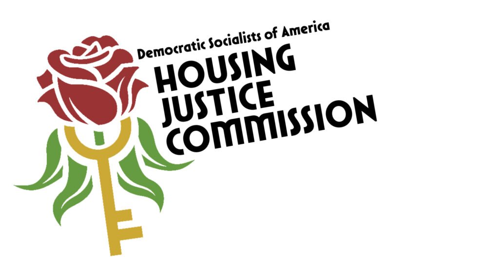 DSA Housing Justice Commission logo